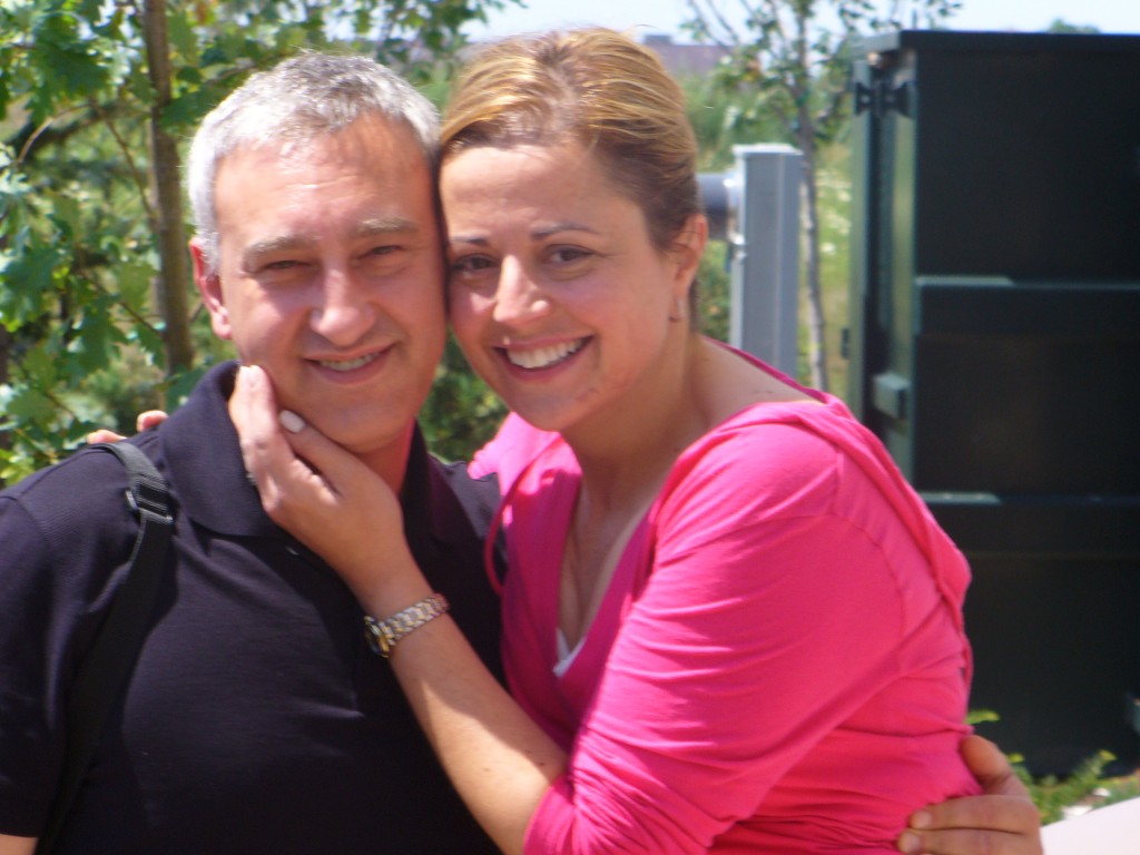 A moment from one of Grace's retreats