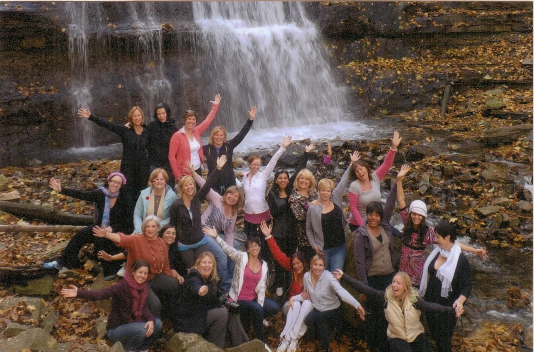 A moment from one of Grace's Women's Retreats